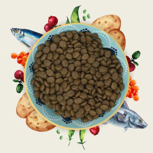 Eden EDEN White Fish with Herring Caviar - dry cat food - 1.5 kg Eden EDEN White Fish with Herring Caviar - dry cat food - 1.5 kg