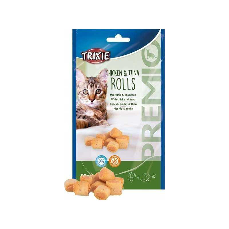 TRIXIE Trixie PREMIO Chicken Tuna Roll, cat treat, chicken