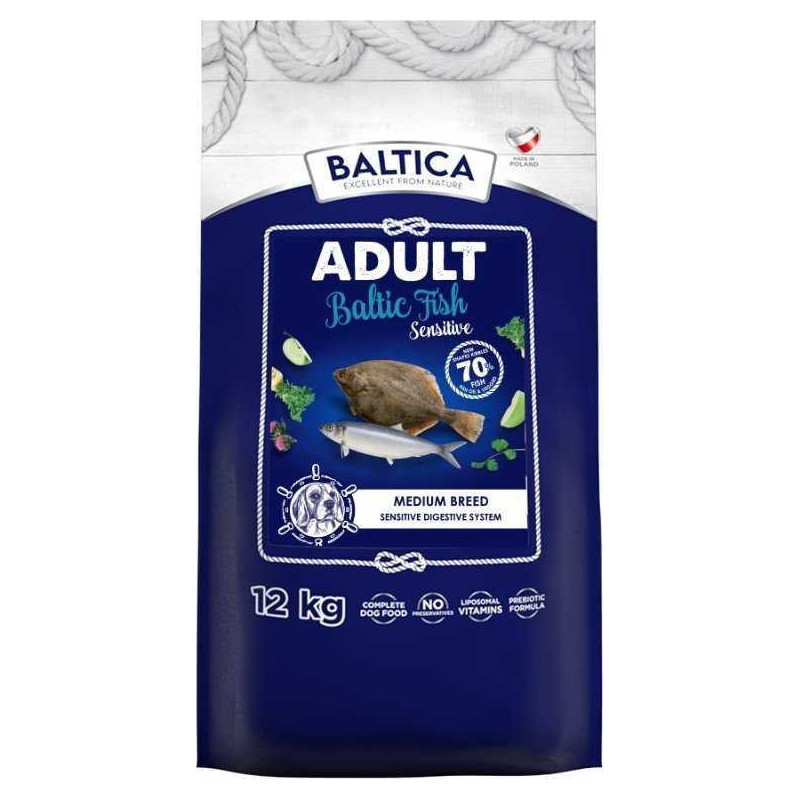 BALTICA Excellent Sensitive Baltic fish Medium breed Mono - d