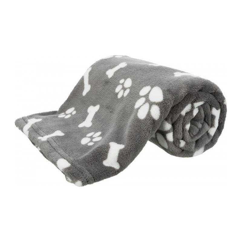 TRIXIE Trixie Kenny, blanket, gray, plush, 75 × 50 cm