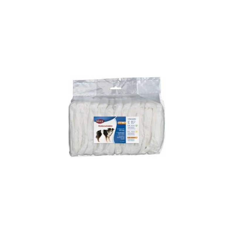 TRIXIE Trixie Dog diapers, L-XL: 60-80 cm, 12 pcs/pack
