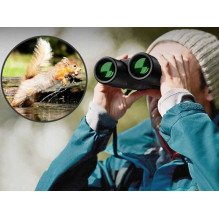 Apexel automatinis fokusavimas 10x42 juodas