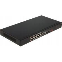 SwitchDAHUAS3218-16ET-135Switch tipas Nevaldomas Jungiklio sluoksnis L2Rack tvirtinimas Taip Sudedamas Taip Forma 1U16xR