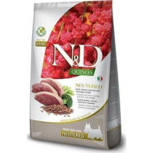 N FARMINA Farmina Quinoa Dog Duck, Broccoli, Asparagus Neutered Adult Mini -