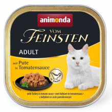 Animonda Finest Adult Turkey in Tomato Sauce 100g
