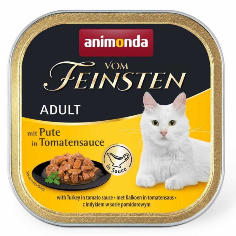 Animonda Finest Adult Turkey in Tomato Sauce 100g