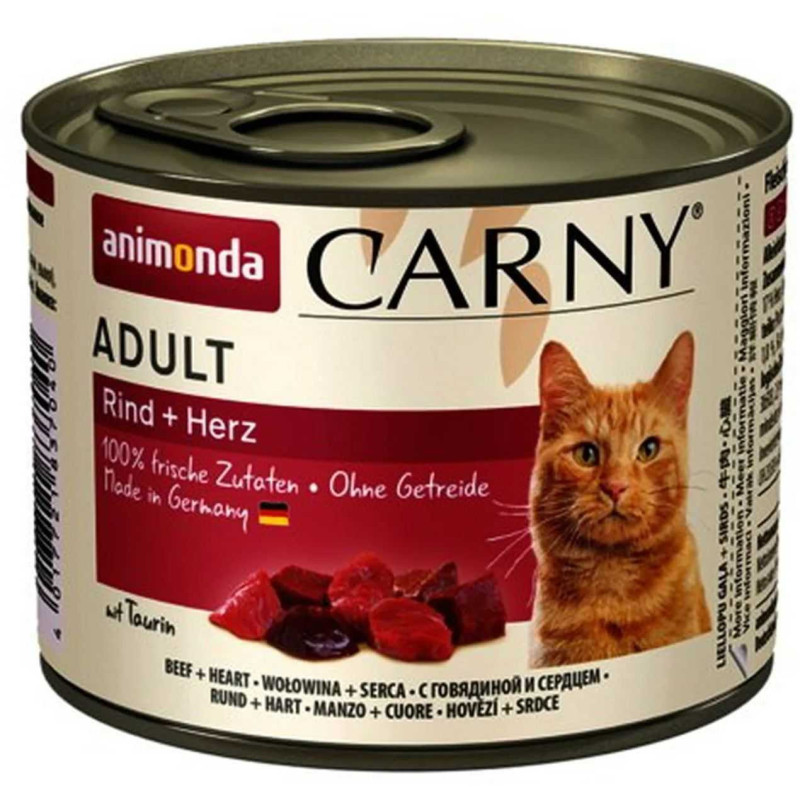 Animonda Carny Adult Beef+Heart 200g