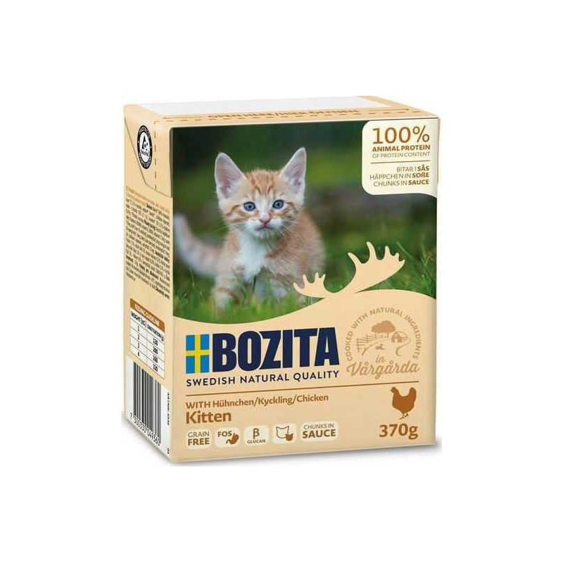 BOZITA BOZITA Fresh Menu Kitten Chunks in sauce - wet cat food - 370g