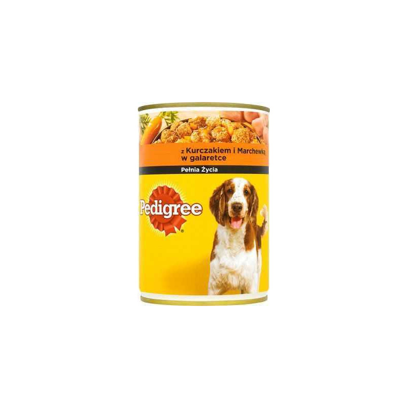 PEDIGREE Pedigree with chicken and carrots in jelly 400g