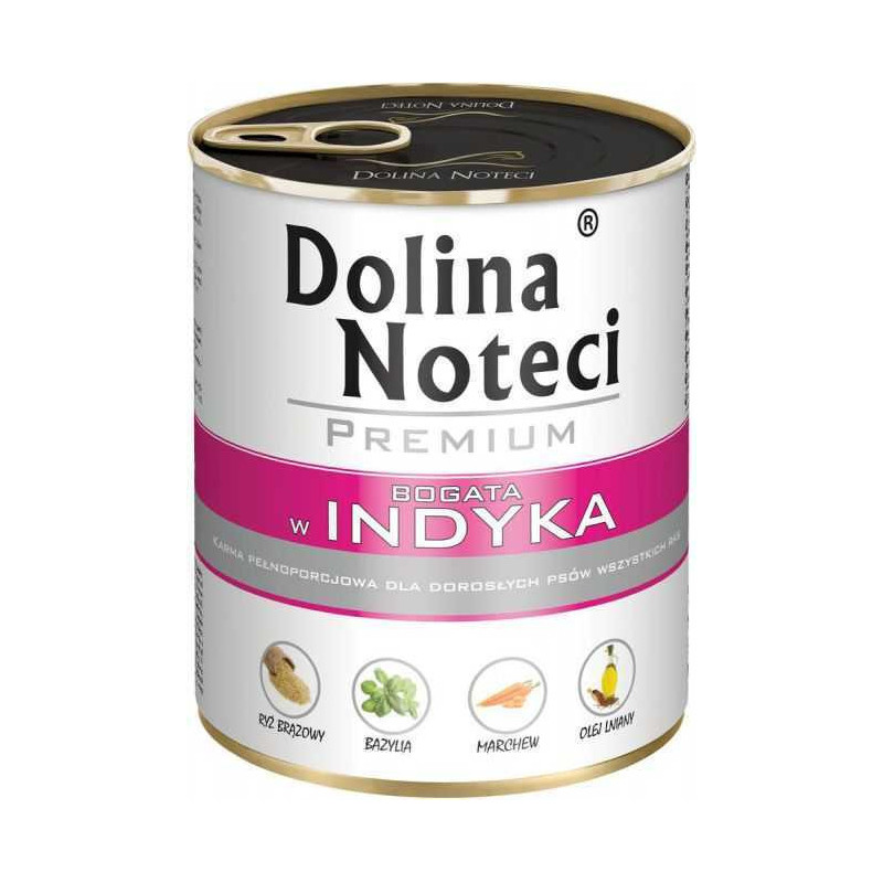 DOLINA NOTECI DOLINA NOTECI Premium Rich in turkey - Wet dog food - 800 g