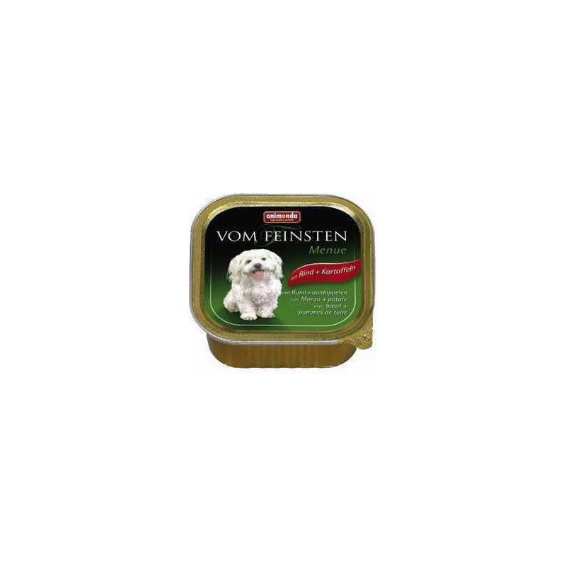 Animonda ANIMONDA Vom Feinsten Adult Beef and potatoes - wet dog food - 150g