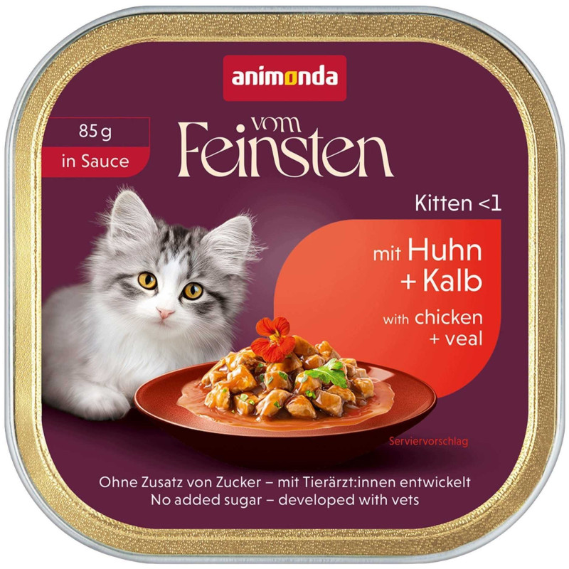 Animonda ANIMONDA VF Kitten in Sauce with chicken + veal 85g
