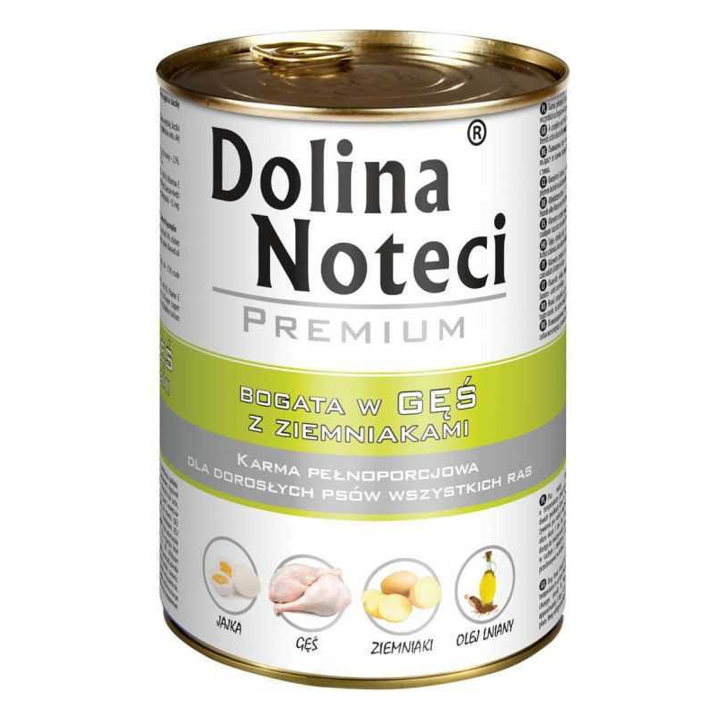 DOLINA NOTECI DOLINA NOTECI Premium Rich in goose with potatoes - Wet dog food - 800