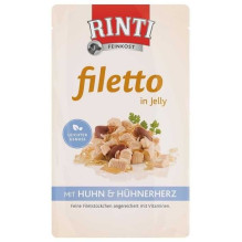 RINTI Rinti Rinti Fillet 100g Pouch Chicken Lamb