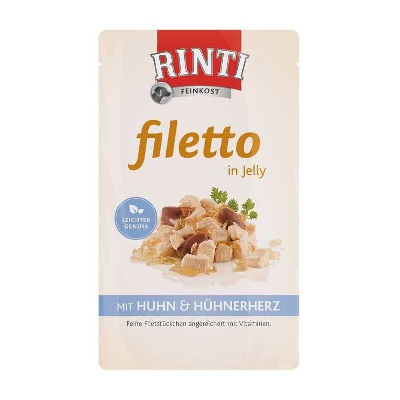RINTI Rinti Rinti Fillet 100g Pouch Chicken Lamb