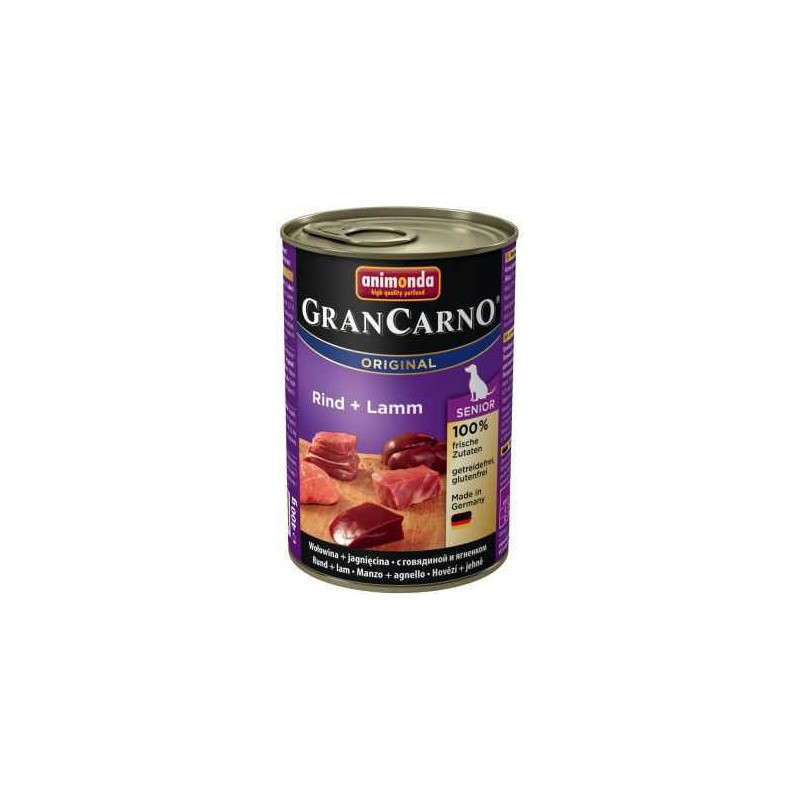 Animonda ANIMONDA GranCarno Senior Beef with lamb - wet dog food - 400g