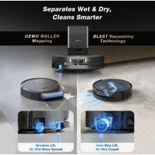 „Ecovacs DEEBOT X9 PRO OMNI BLACK“ dulkių siurblys „Ecovacs DEEBOT X9 PRO OMNI BLACK“ dulkių siurblys