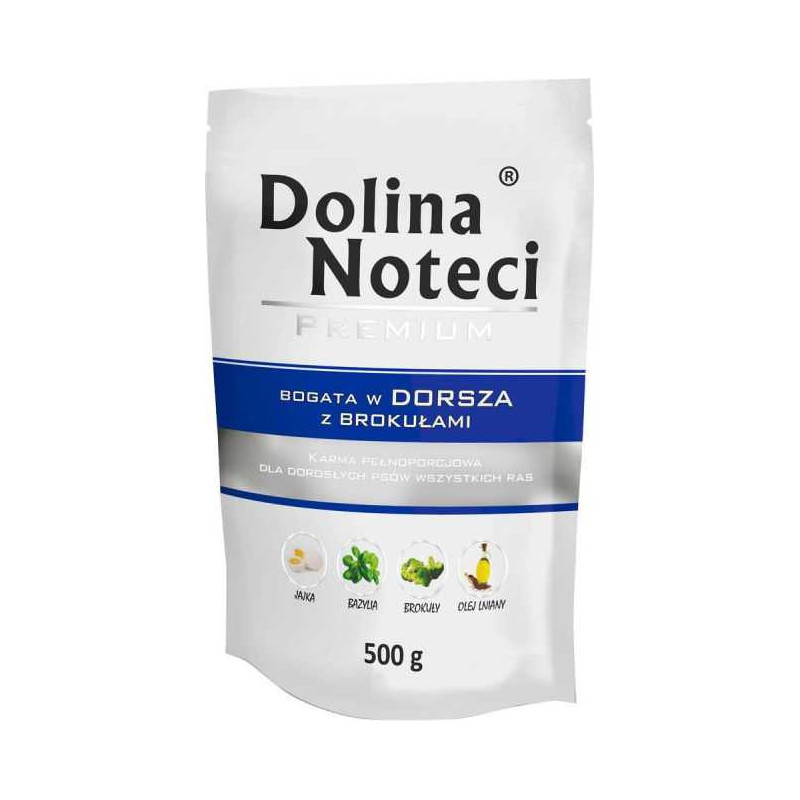 DOLINA NOTECI Dolina Noteci Premium rich in cod with broccoli 500g