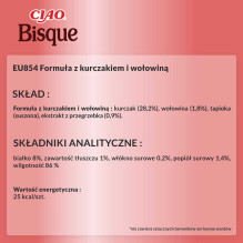 INABA INABA Ciao Bisque vištienos ir jautienos skanėstai katėms - 40g