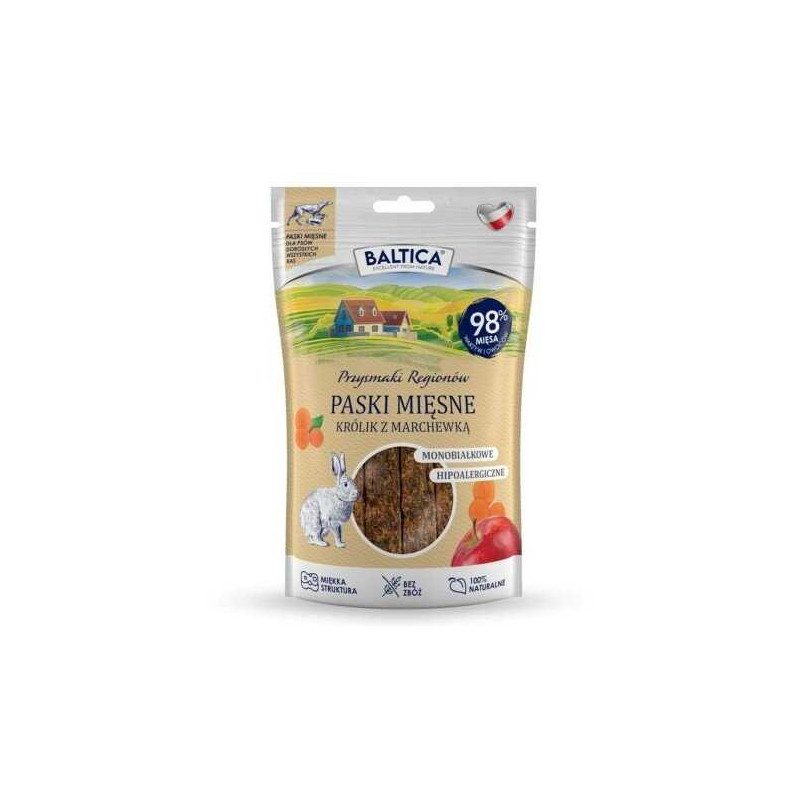 BALTICA Delicacies of the region Rabbit with carrot Mono - dog treat