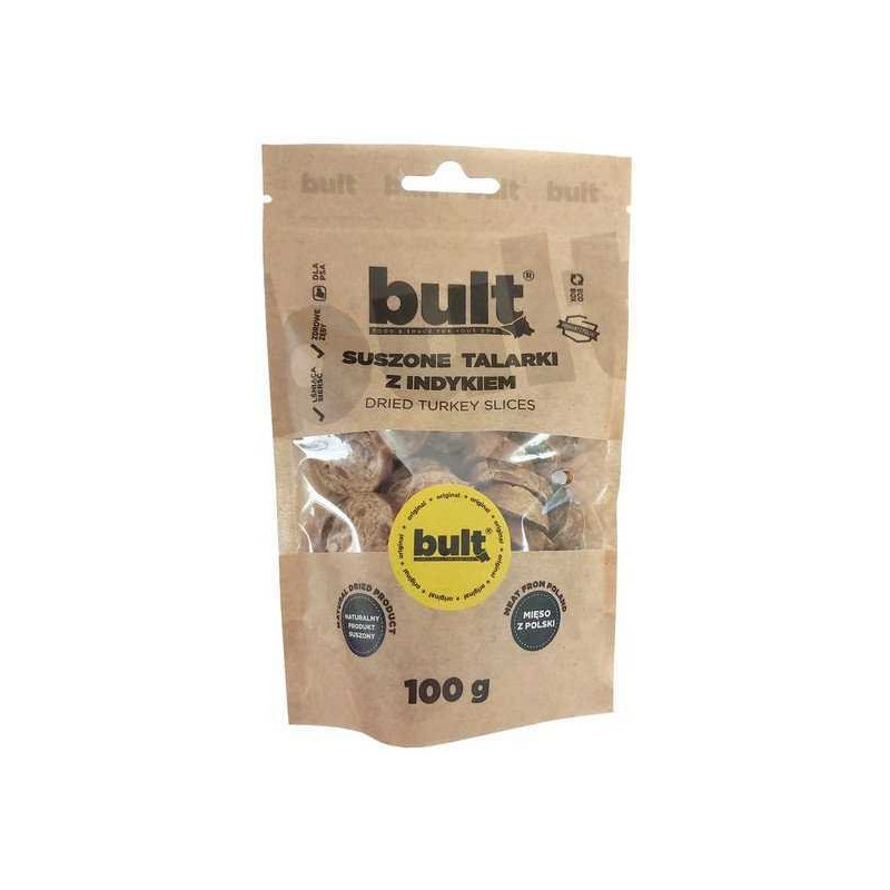 BULT Dried turkey slices - dog treat - 100g