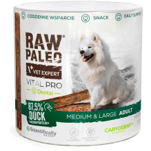 VETEXPERT VetExpert Raw Paleo Vital Pro dental duck medium large 100g