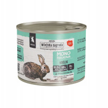 wiejska zagroda Wiejska Zagroda Monoprotein Rabbit wet cat food 200g