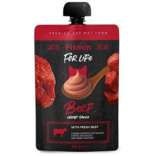 FITMIN Fitmin cat For Life pouch cream sauce beef 100g