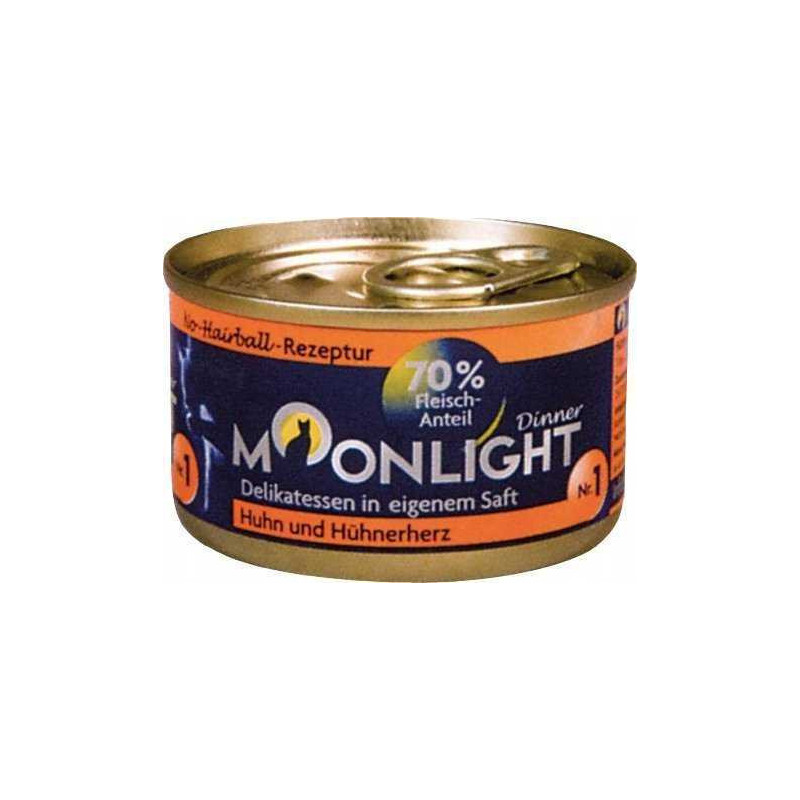 Moonlight Moonlight Moonlight Dinner No. 1 - Chicken and chicken hearts 80g