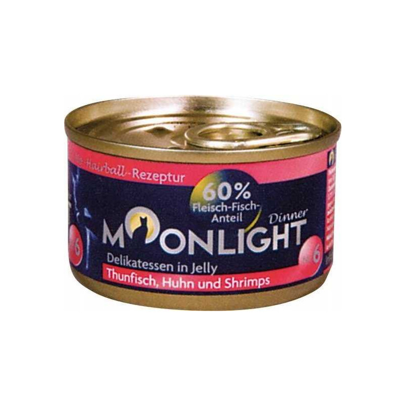 Moonlight Moonlight Moonlight Dinner Nr 6 - Tuńczyk,kurcz.,krewet. 80g
