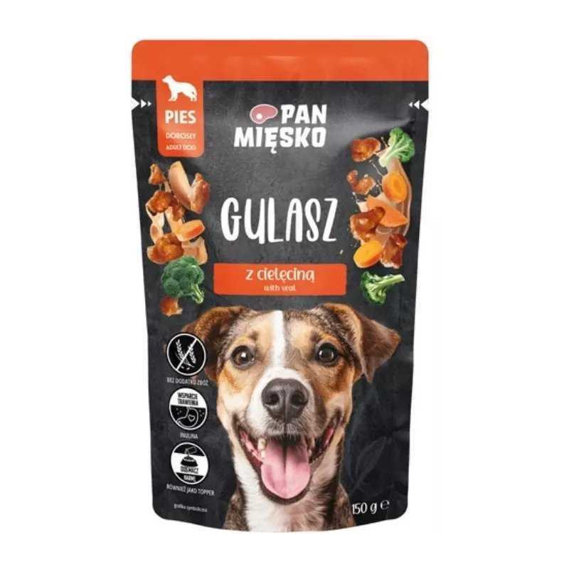 PAN MIĘSKO Pan Mięsko Pan Mięsko Wet dog food Turkey goulash with veal