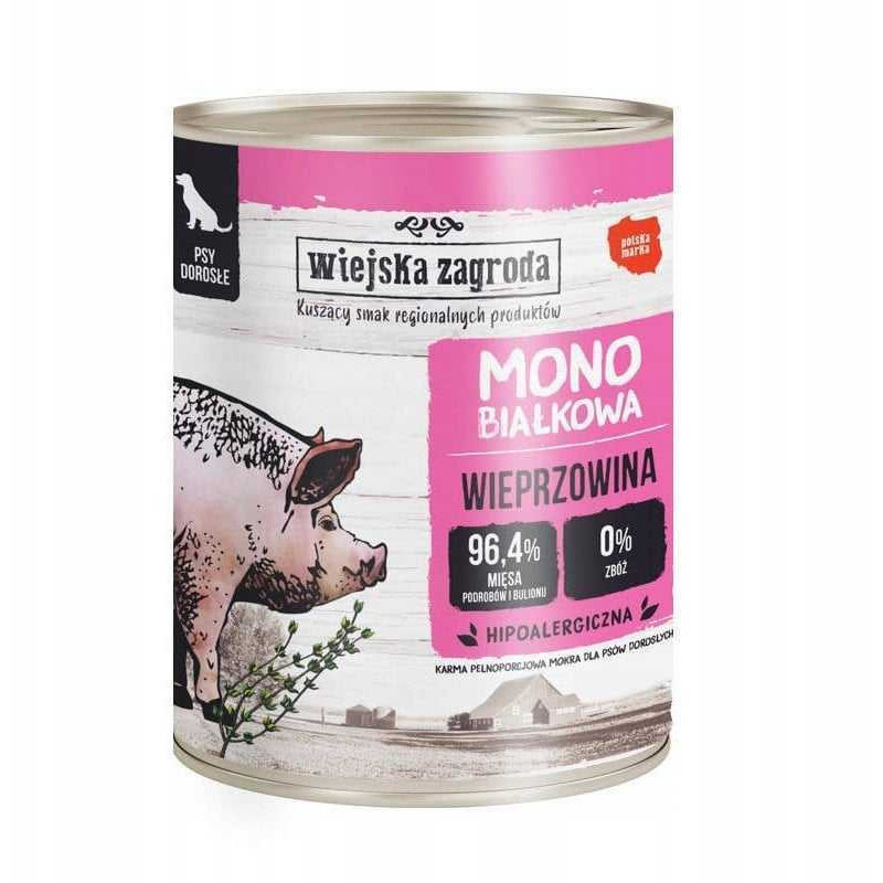 wiejska zagroda Wiejska Zagroda Monoprotein with pork 800g