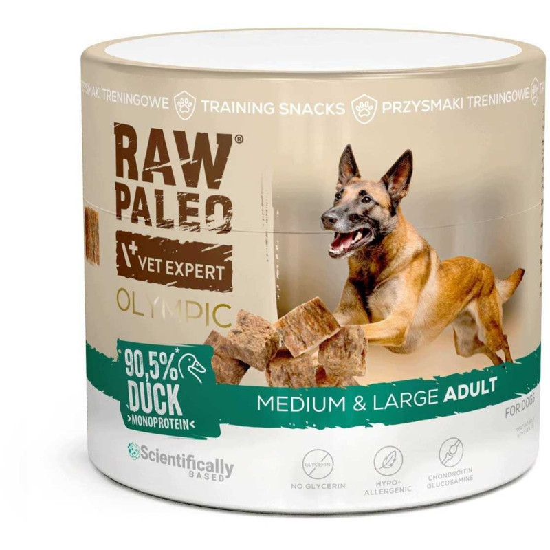 VETEXPERT VetExpert Raw Paleo Olympic duck medium large 90g