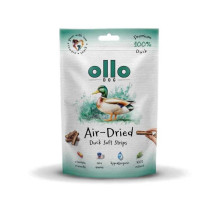OLLO OLLO Džiovintos anties juostelės - šunų skanėstas - 80g OLLO OLLO Džiovintos anties juostelės - šunų skanėstas - 80g