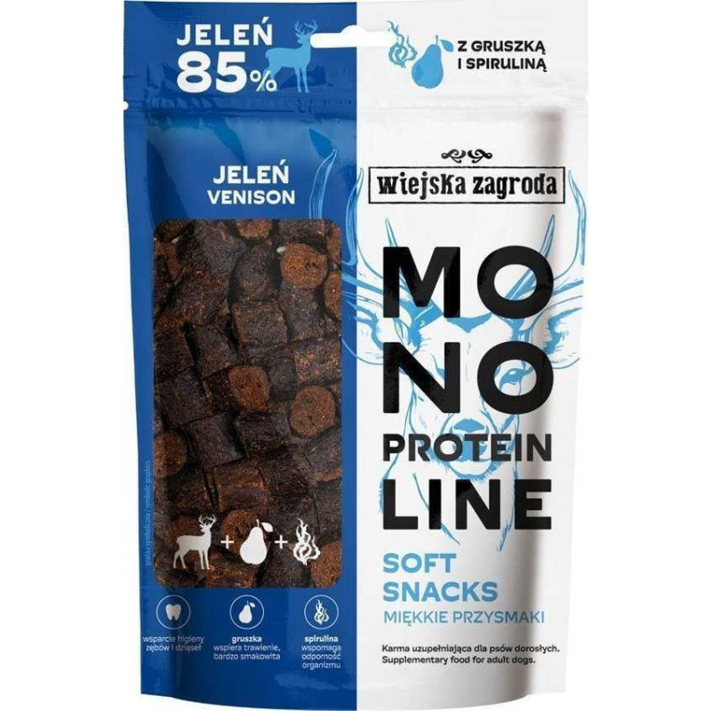 wiejska zagroda WIEJSKA ZAGRODA Monoprotein line Soft snacks Deer - dog treat