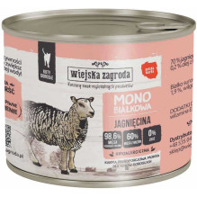 wiejska zagroda Wiejska Zagroda Monoprotein Lamb wet cat food
