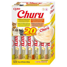 INABA Churu Variety box Chicken and Beef 20x14g