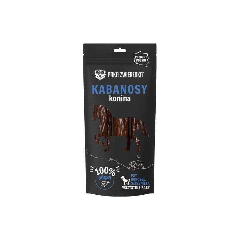 PAKA ZWIERZAKA PAKA ZWIERZAKA Sausages Horse - dog treat - 80g