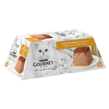 PURINA PURINA „Gourmet Revelations“ vištiena – šlapias kačių ėdalas – 2x57 g PURINA PURINA „Gourmet Revelations“ vištiena – šlapias kačių ėdalas – 2x57 g