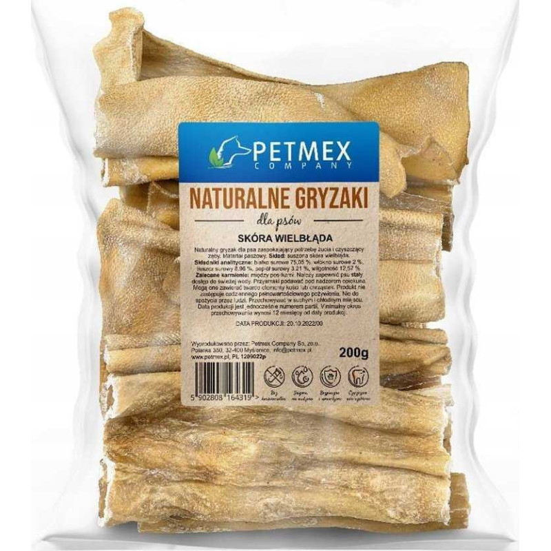 PETMEX PETMEX Camel skin - dog treat - 200g