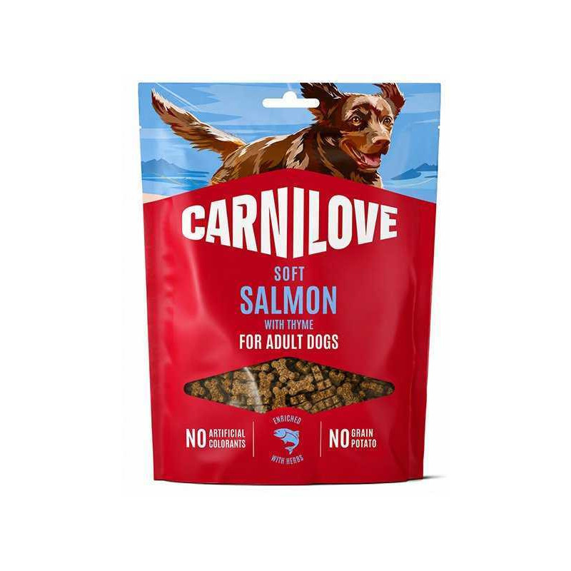 CARNILOVE CARNILOVE Dog SOFT Snack Salmon with Thyme small bite 200 g