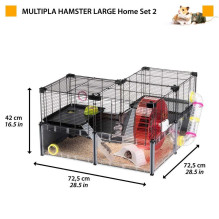 FERPLAST Keli dideli žiurkėnai 107,5x37,5x H 42cm