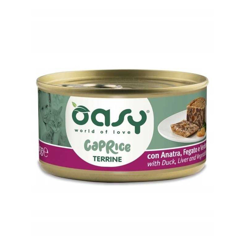 OASY Caprice Terrine with duck, liver and vegetables - wet ca
