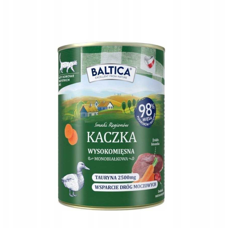 BALTICA FLAVORS OF THE REGIONS Adult Cat Duck 400g