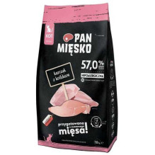 PAN MIĘSKO _7893148 Pan Mięsko Chicken with rabbit dry cat food crunchy X