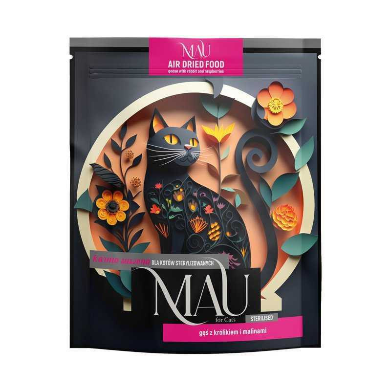 DOLINA NOTECI MAU goose with rabbit and raspberries - dried food for cats st