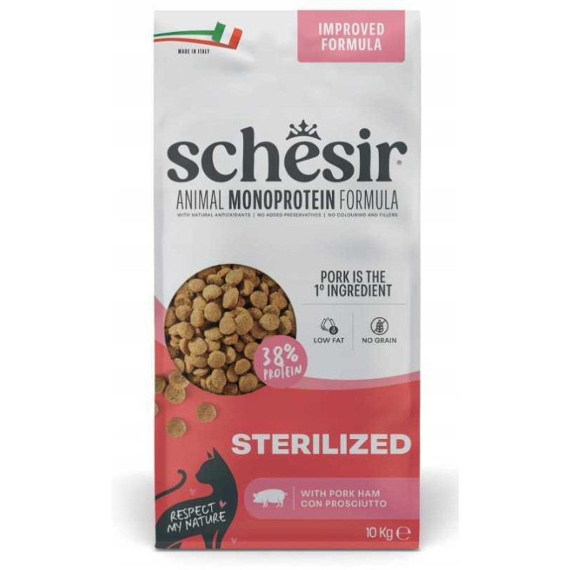 Schesir SCHESIR Sterilized with ham 10kg