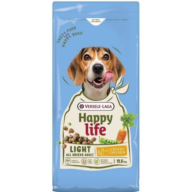 VERSELE-LAGA VERSELE-LAGA Happy life Light Chicken - dry dog food - 12,5kg