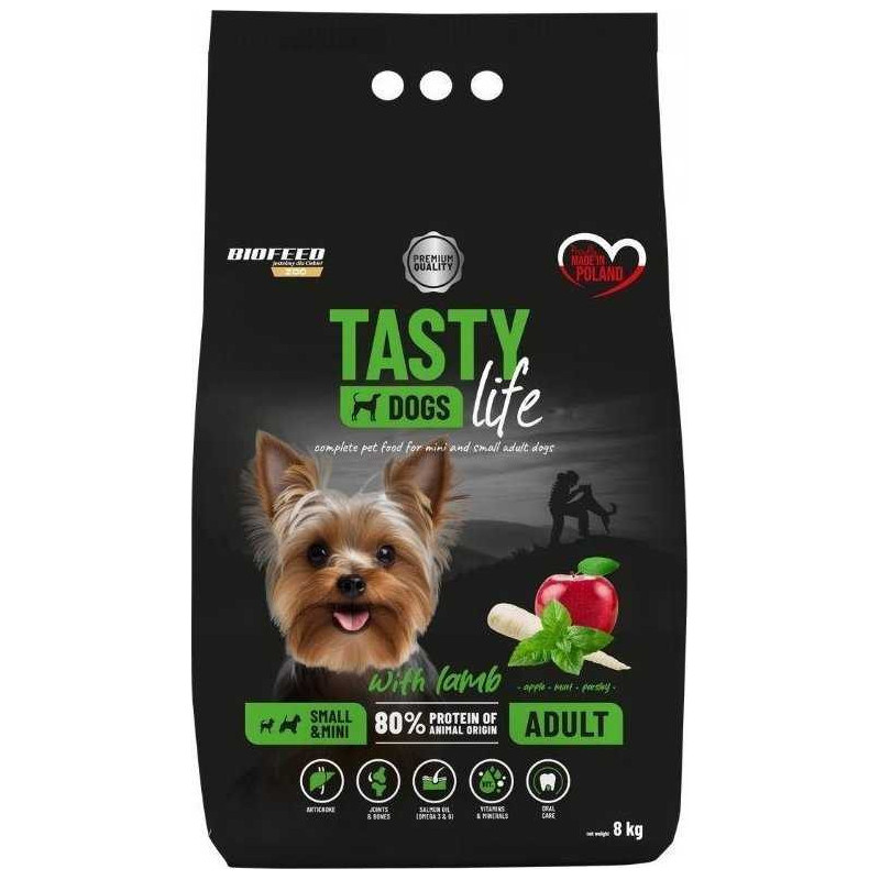 BIOFEED BIOFEED Tasty Life Adult Small Lamb - dry dog food - 8kg