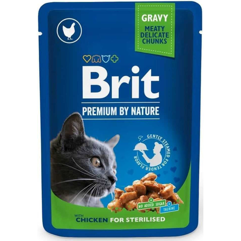 BRIT Premium by Nature Chicken Sterilised 100g
